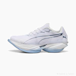 Puma Tênis DE Corrida Fast-r Nitro™ Elite 3 White-chambray Blue