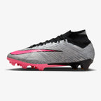 Nike Chuteira Zoom Mercurial Superfly 9 Elite XXV Campo Cinza