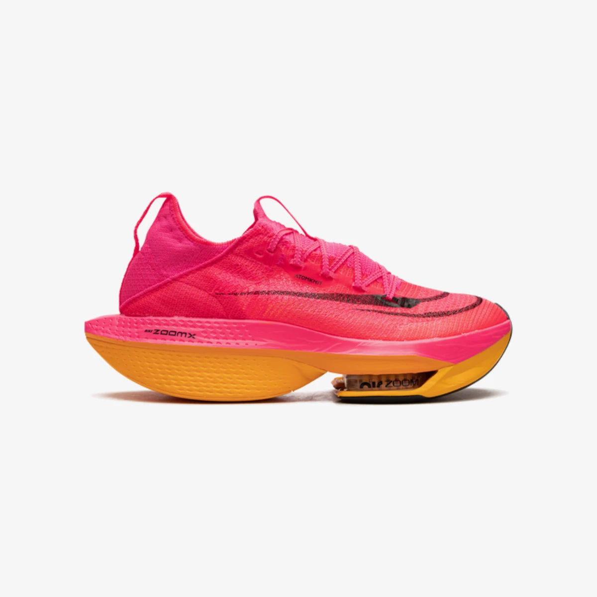 Nike Tênis Air Zoom Alphafly 2 Rosa Choque Laranja Laser