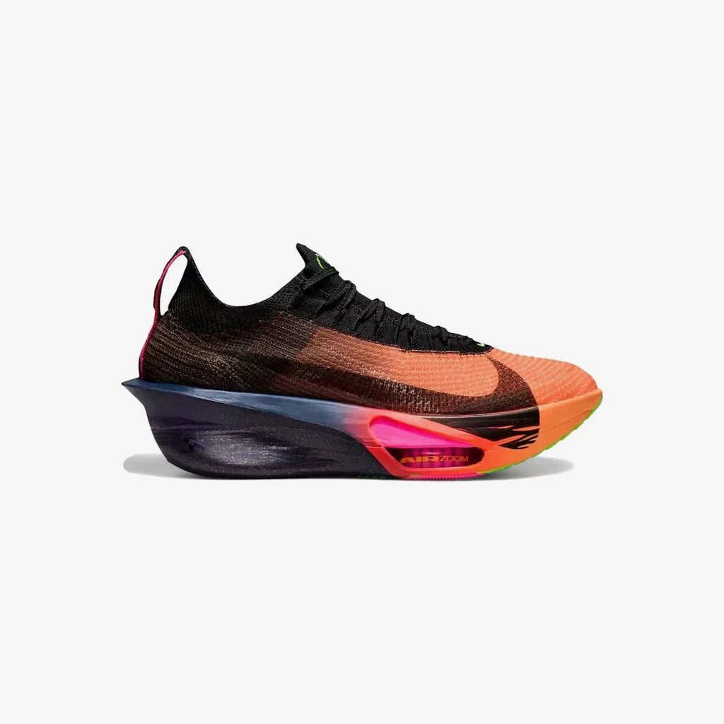 Nike Tênis Alphafly 3 Laranja Brilhante Roxo Dynasty