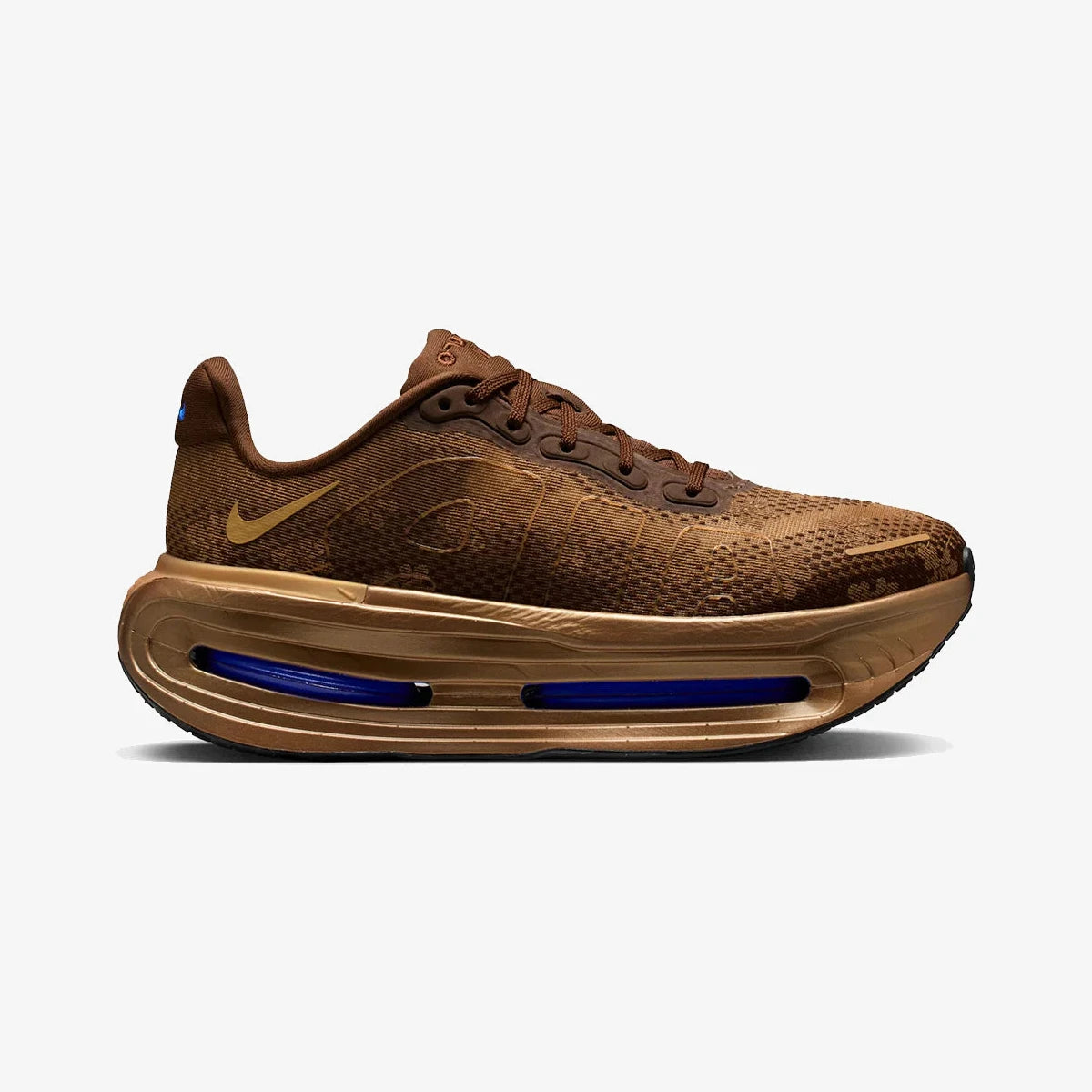nike vomero premium flat stout marrom