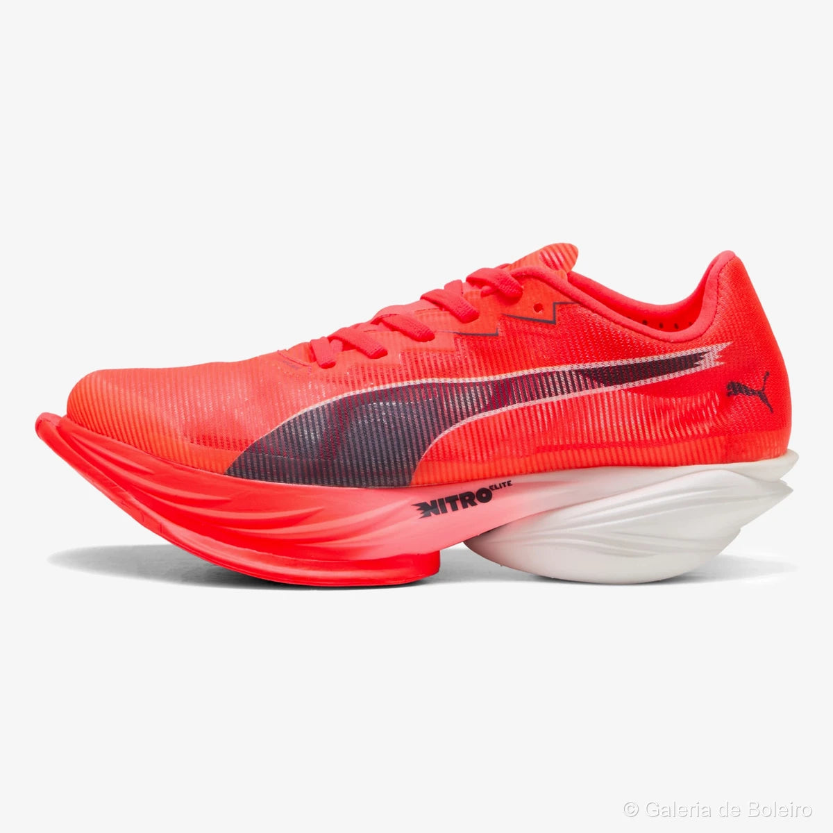 Puma Tênis DE Corrida Fast-r Nitro™ Elite 3 Ultra Red-inky Depths- White