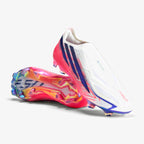 adidas chuteira de campo sem cadarco f50 hyperfast elite cloud white kj6074