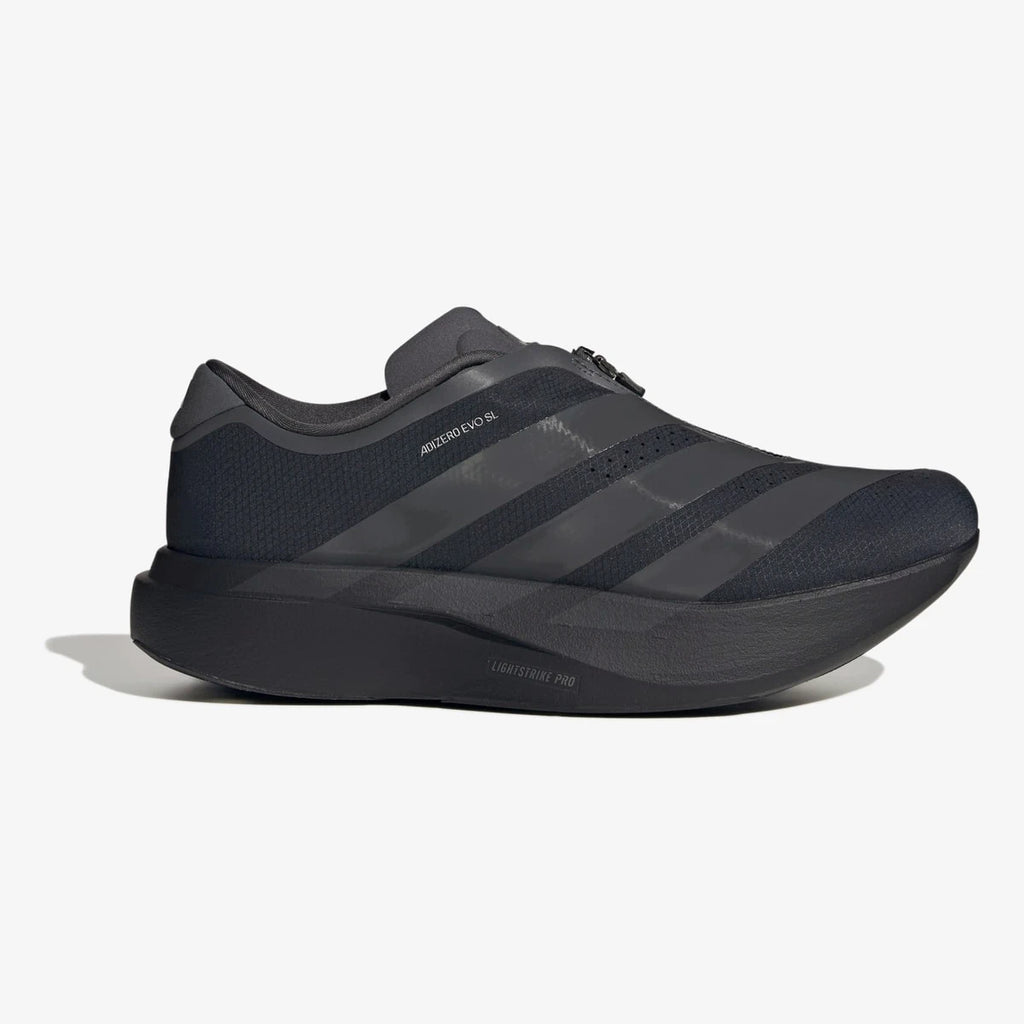adidas tenis de corrida adizero evo sl ziper lightstrike pro core black kh9620