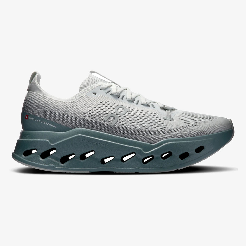 On Cloudsurfer Max Iceberg Olive