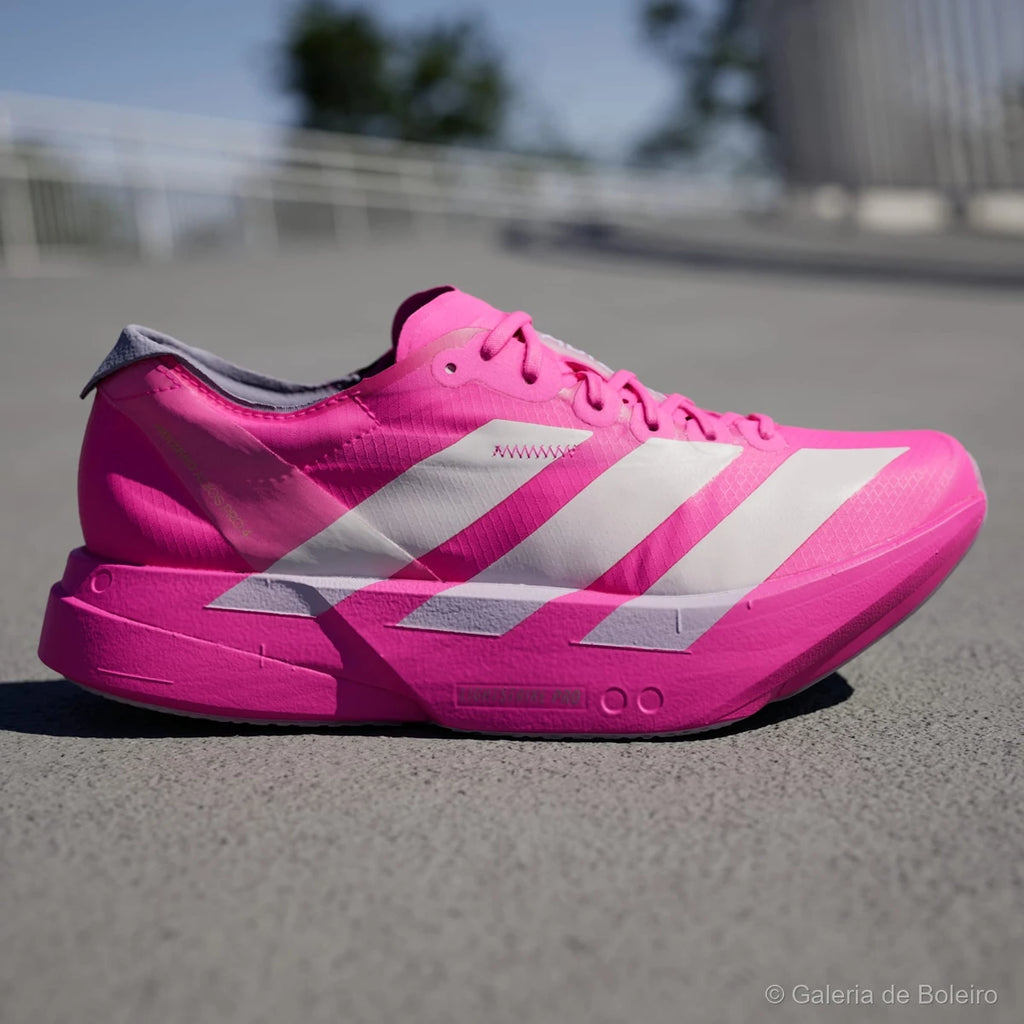 Adidas Tênis Adizero Adios Pro 4 Shock Pink