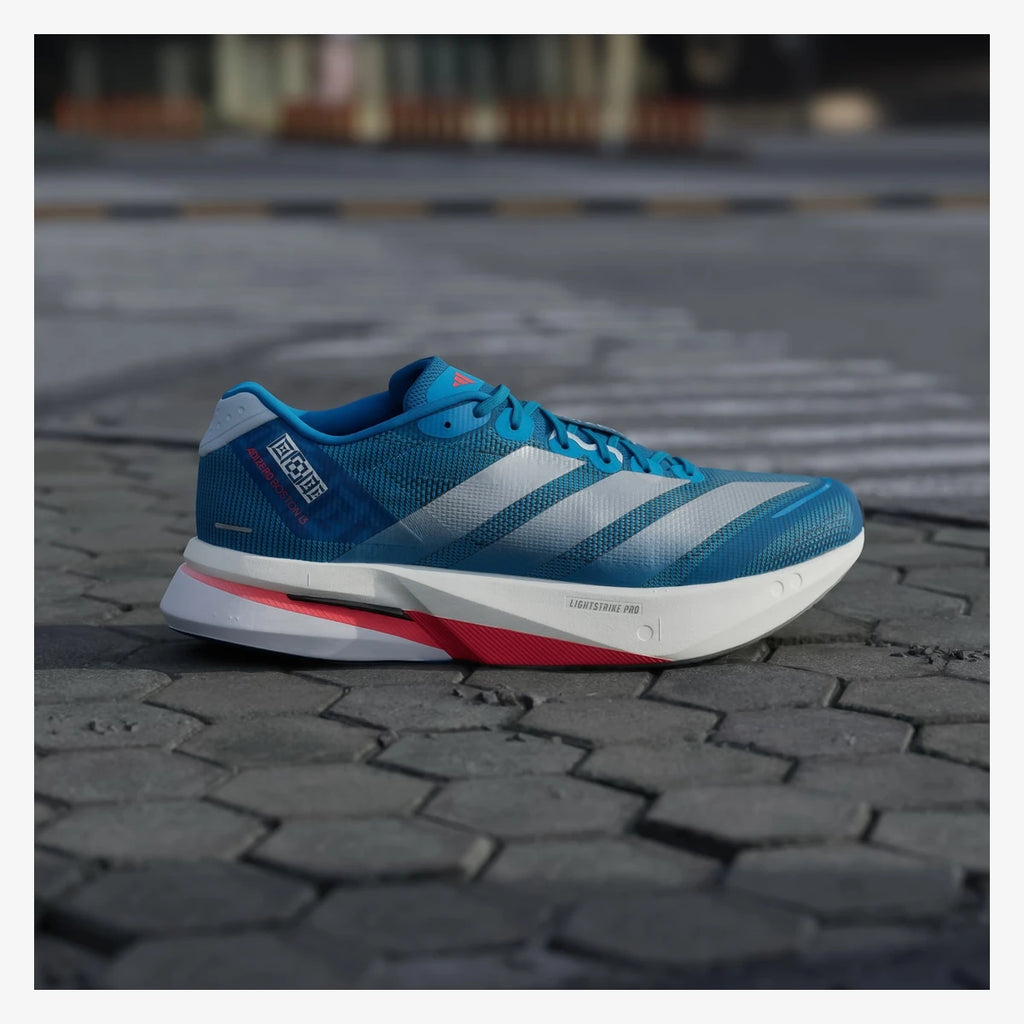 adidas tenis adizero boston 13 azul jr4868
