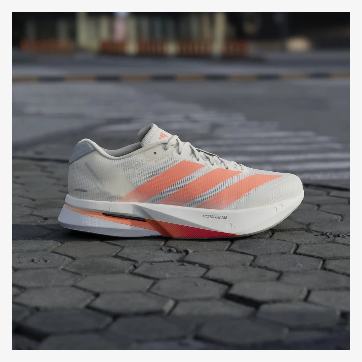 adidas tenis adizero boston 13 branco jp9252