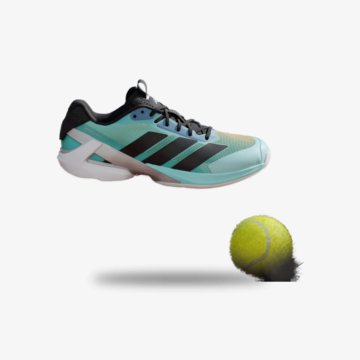 Adidas Tênis Adizero Ubersonic 5 Tennis Flash Aqua