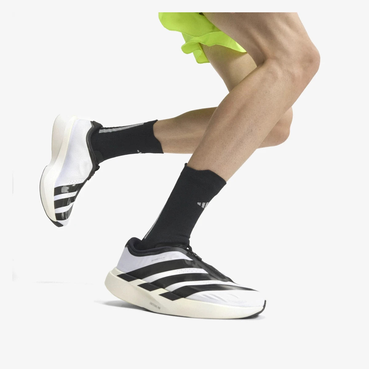adidas tenis de corrida adizero evo sl ziper lightstrike pro cloud white kh9623