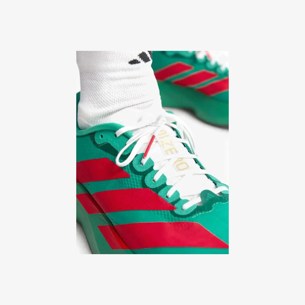 Adidas Adizero EVO SL Court Green Lucid Red Cloud White