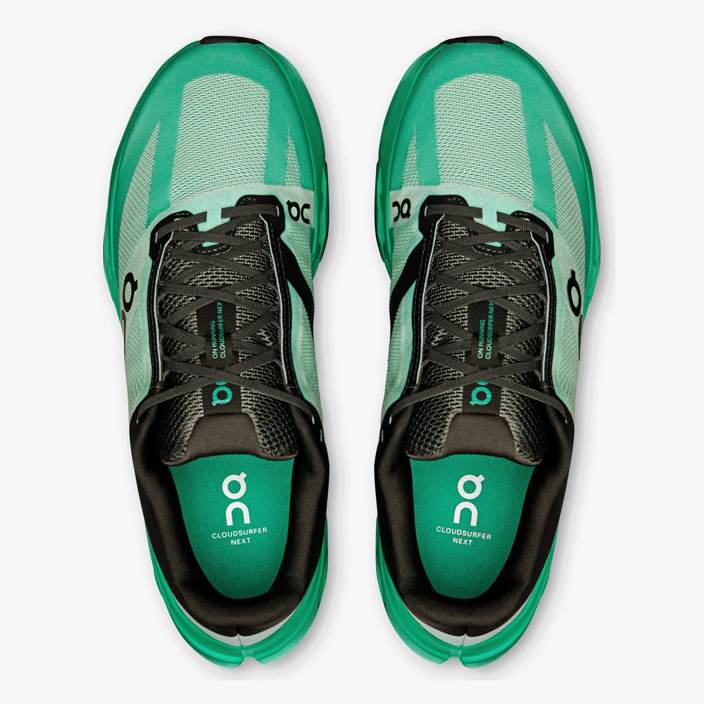 On Cloudsurfer Next Masculino Mint Preto