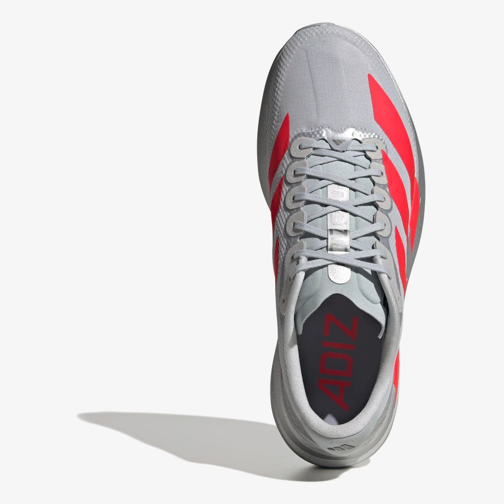 adidas tenis de corrida adizero evo sl prata metallic kh9494
