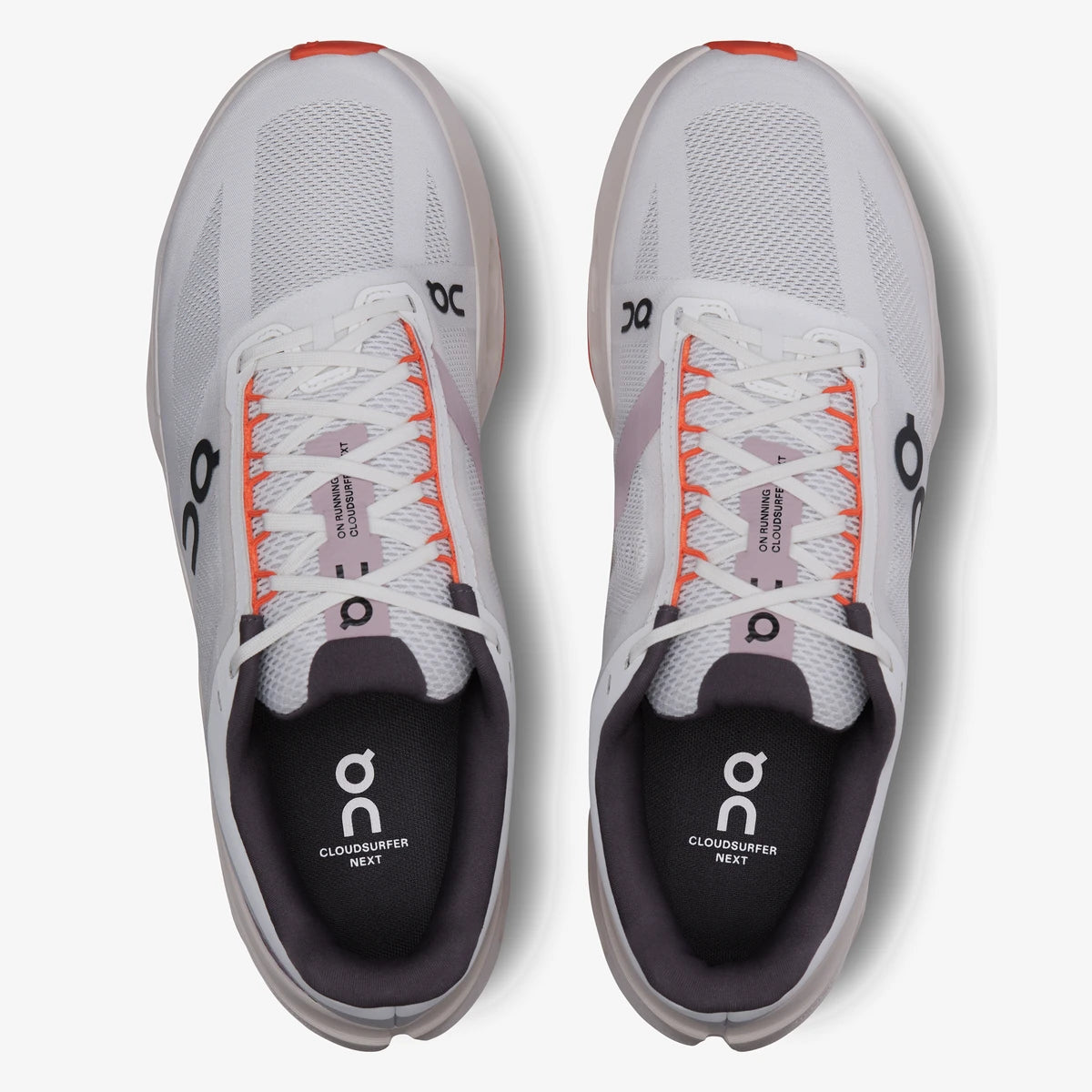 On Cloudsurfer Next Masculino Branco Flame