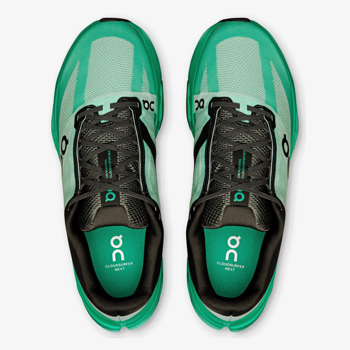 On Cloudsurfer Next Masculino Mint Preto
