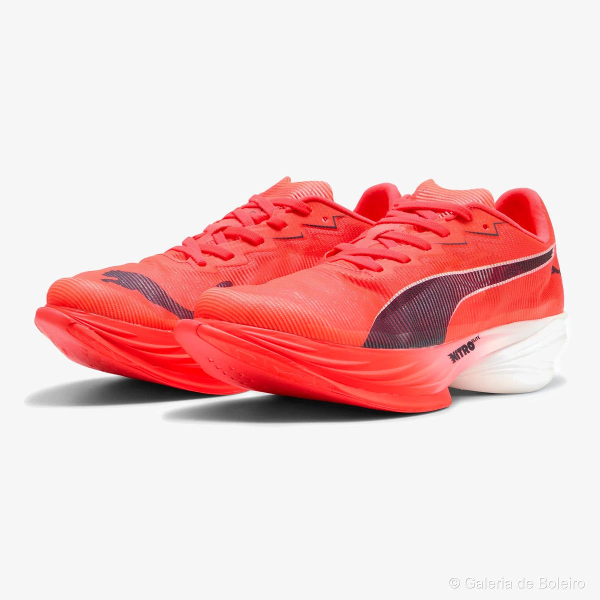 Puma Tênis DE Corrida Fast-r Nitro™ Elite 3 Ultra Red-inky Depths- White