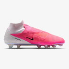Nike Chuteira Campo Phantom 6 Elite High Rosa