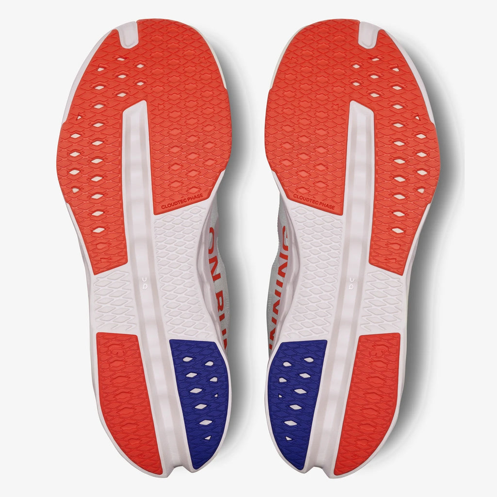 On Cloudsurfer Next Masculino Branco Flame