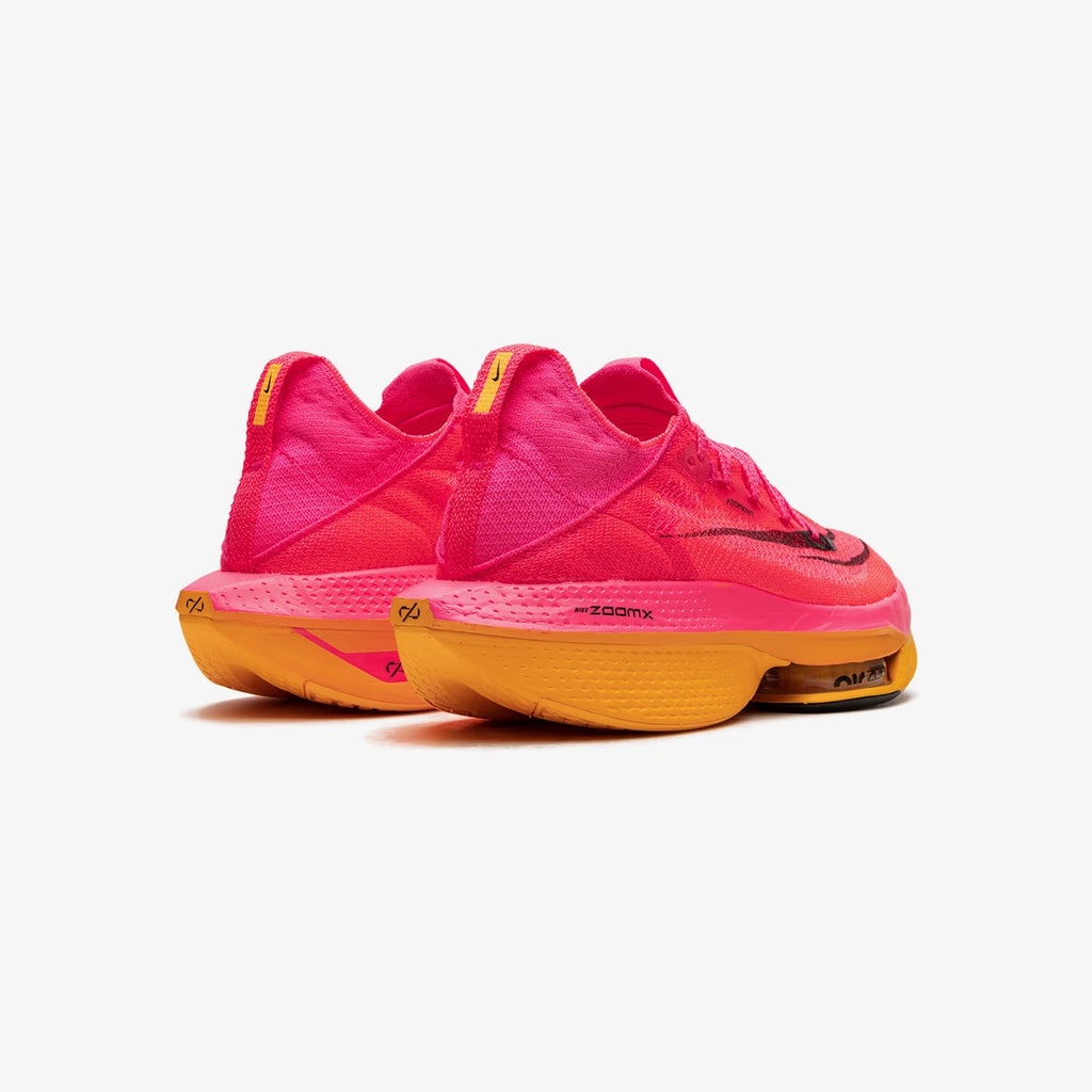 Nike Tênis Air Zoom Alphafly 2 Rosa Choque Laranja Laser