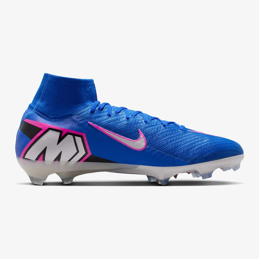Nike Chuteira Campo Mercurial Superfly 10 Elite Azul