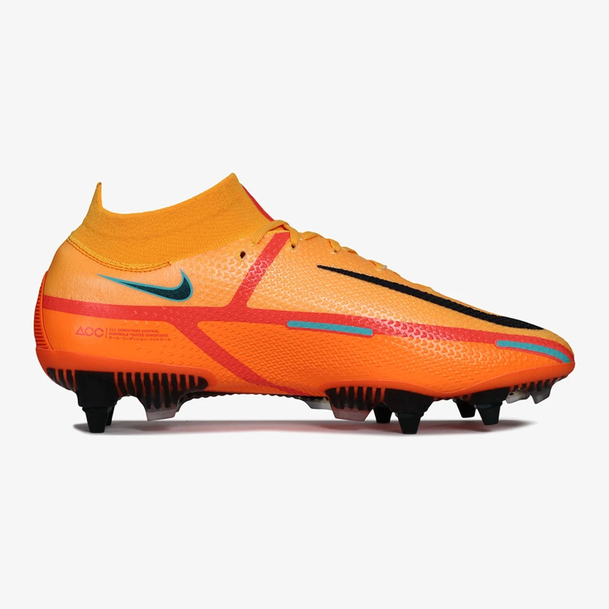 Nike Chuteira Phantom GT2 Elite SG Pro Campo Laranja