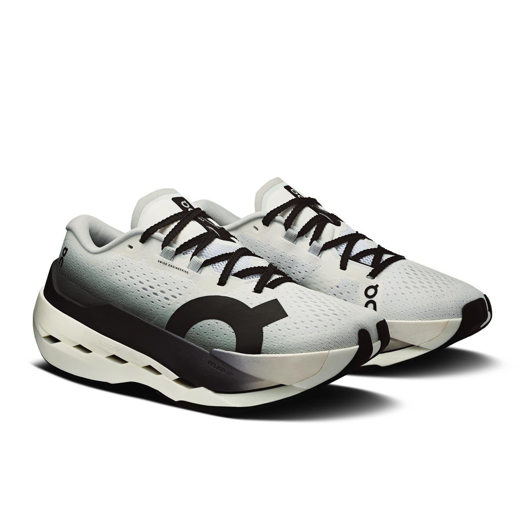 On Cloudboom Max Feminino White Black