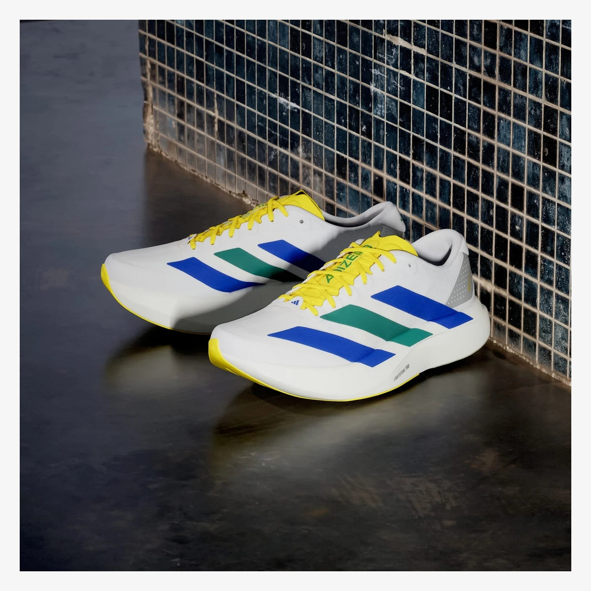 adidas tenis adizero evo sl branco ki1451