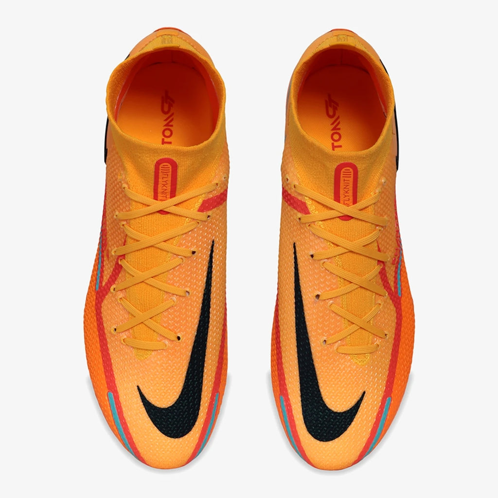 Nike Chuteira Phantom GT2 Elite SG Pro Campo Laranja