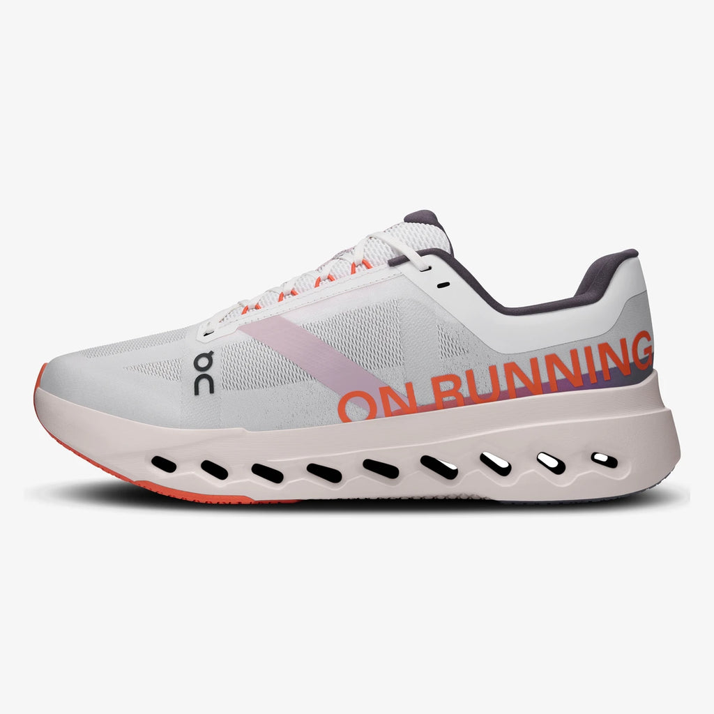 On Cloudsurfer Next Masculino Branco Flame