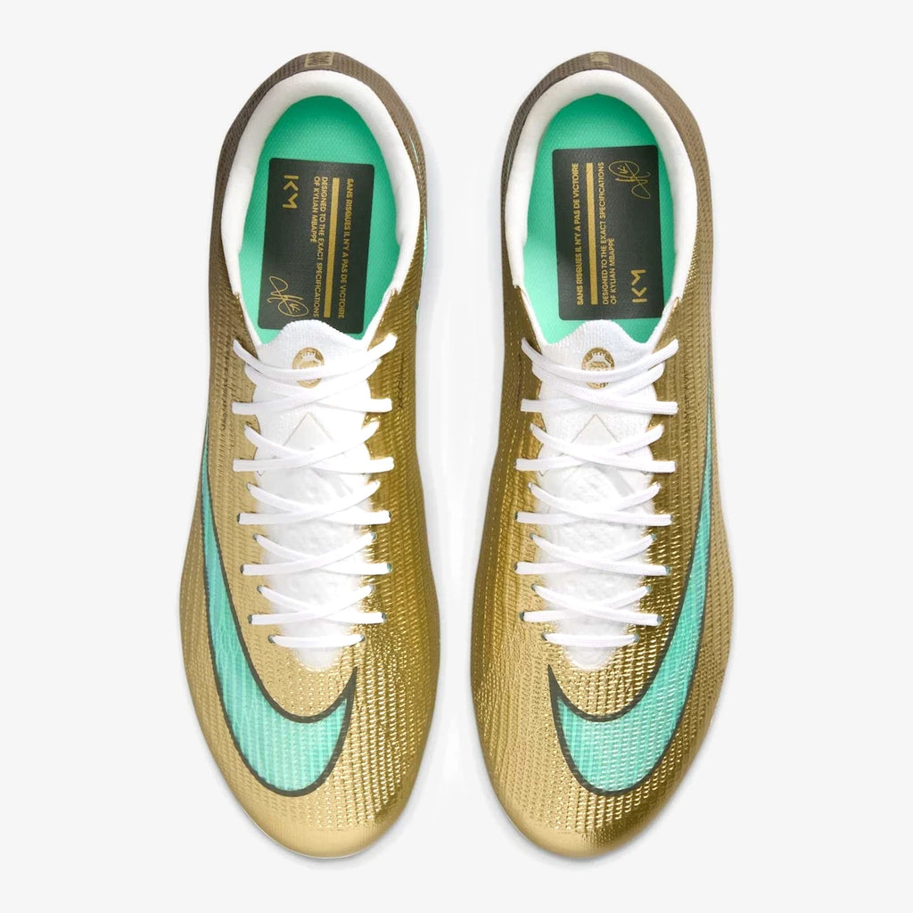 Nike Chuteira Campo Kylian Mbappé Zoom Mercurial Superfly 11 Elite Dourado