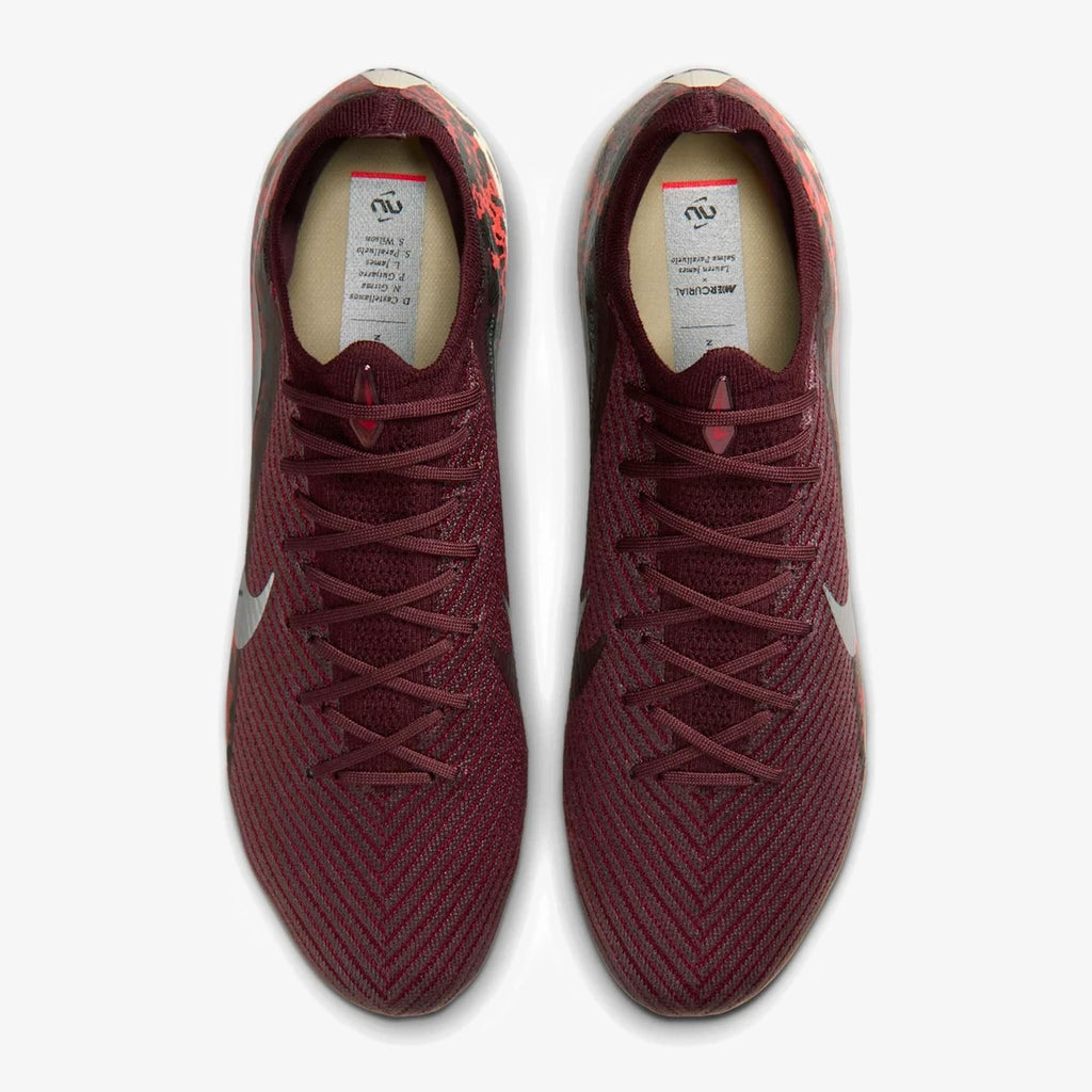Nike Chuteira Campo Zoom Mercurial Vapor 16 Elite Vinho