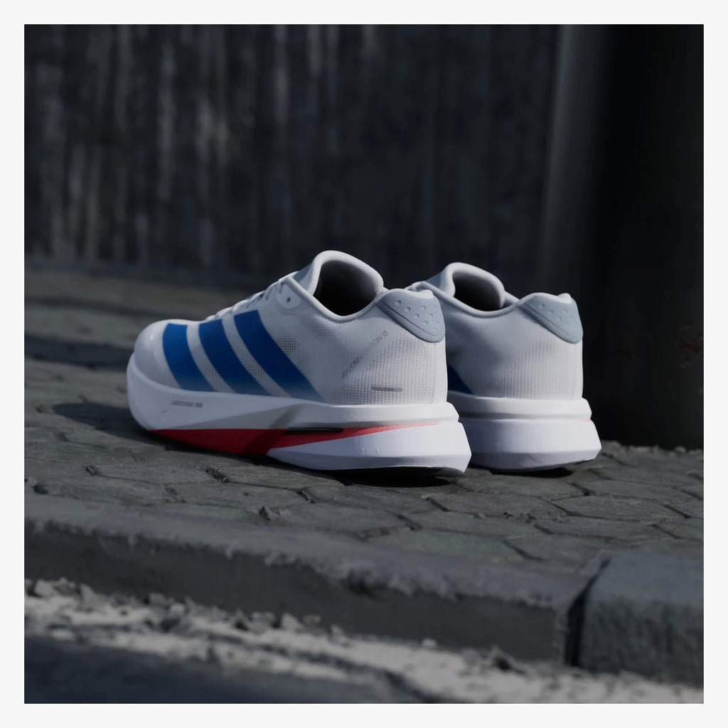 adidas tenis adizero boston 13 cloud white jq1668