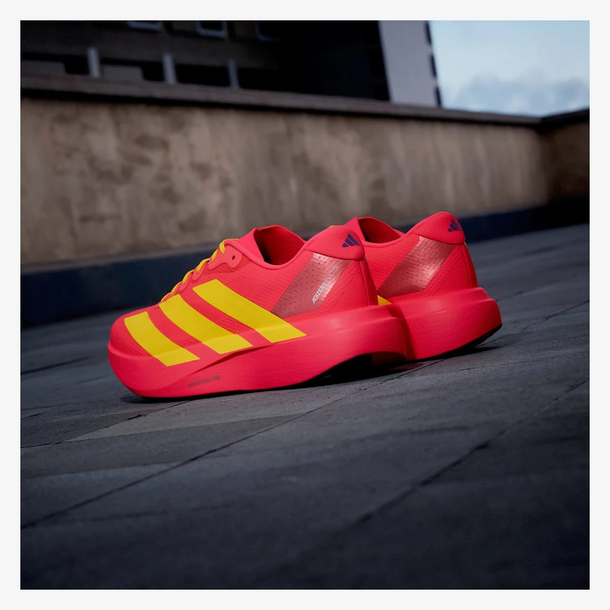 adidas tenis adizero evo sl vermelho jq4442