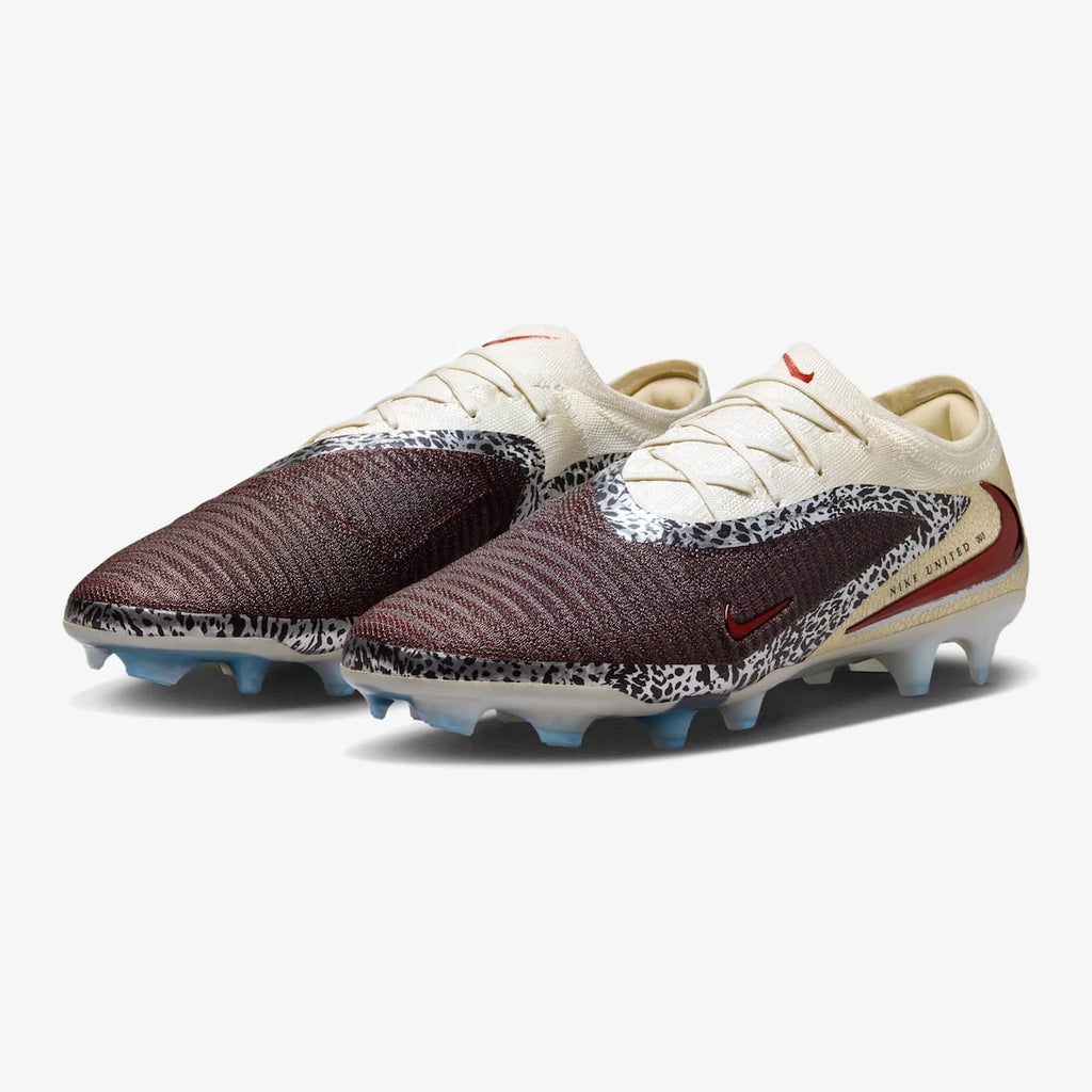 Nike Chuteira Campo Phantom 6 Elite Low Bege