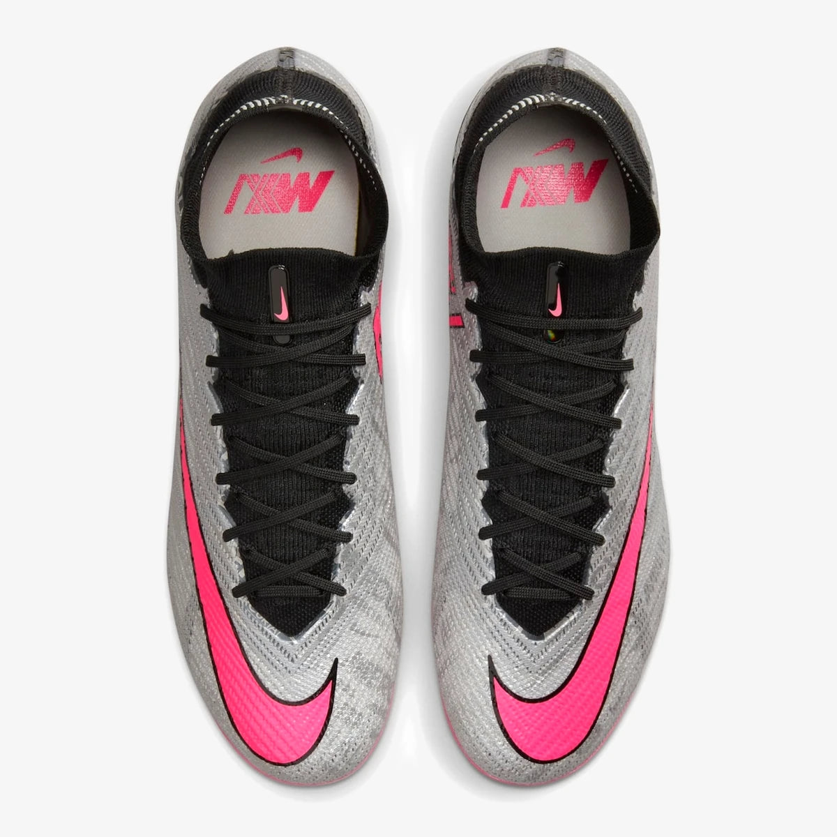 Nike Chuteira Zoom Mercurial Superfly 9 Elite XXV Campo Cinza
