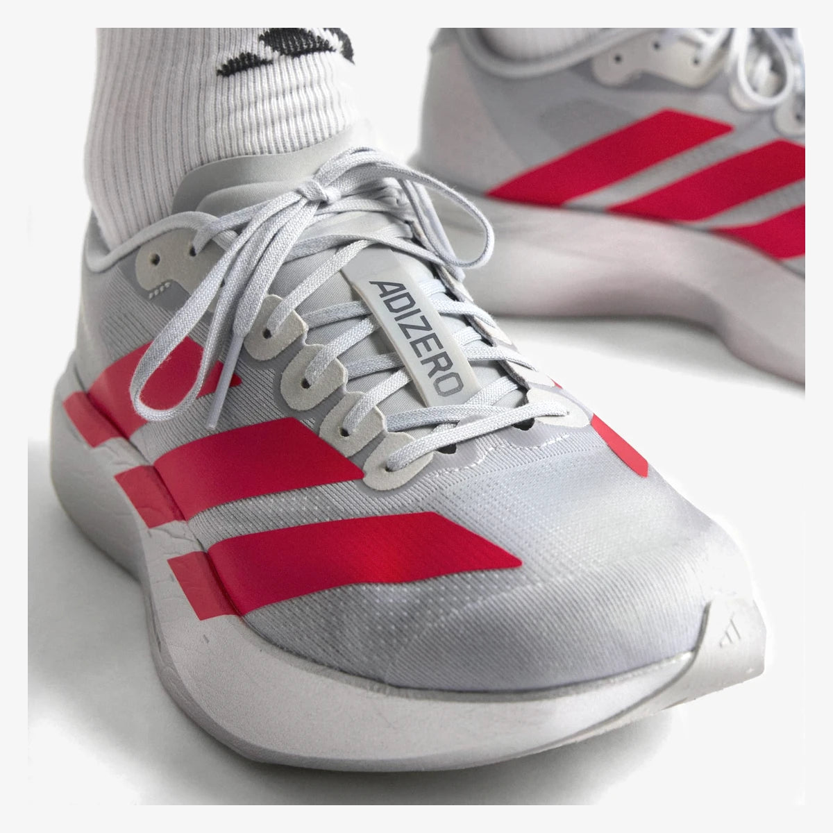 adidas tenis adizero evo sl prata metallic ki3381