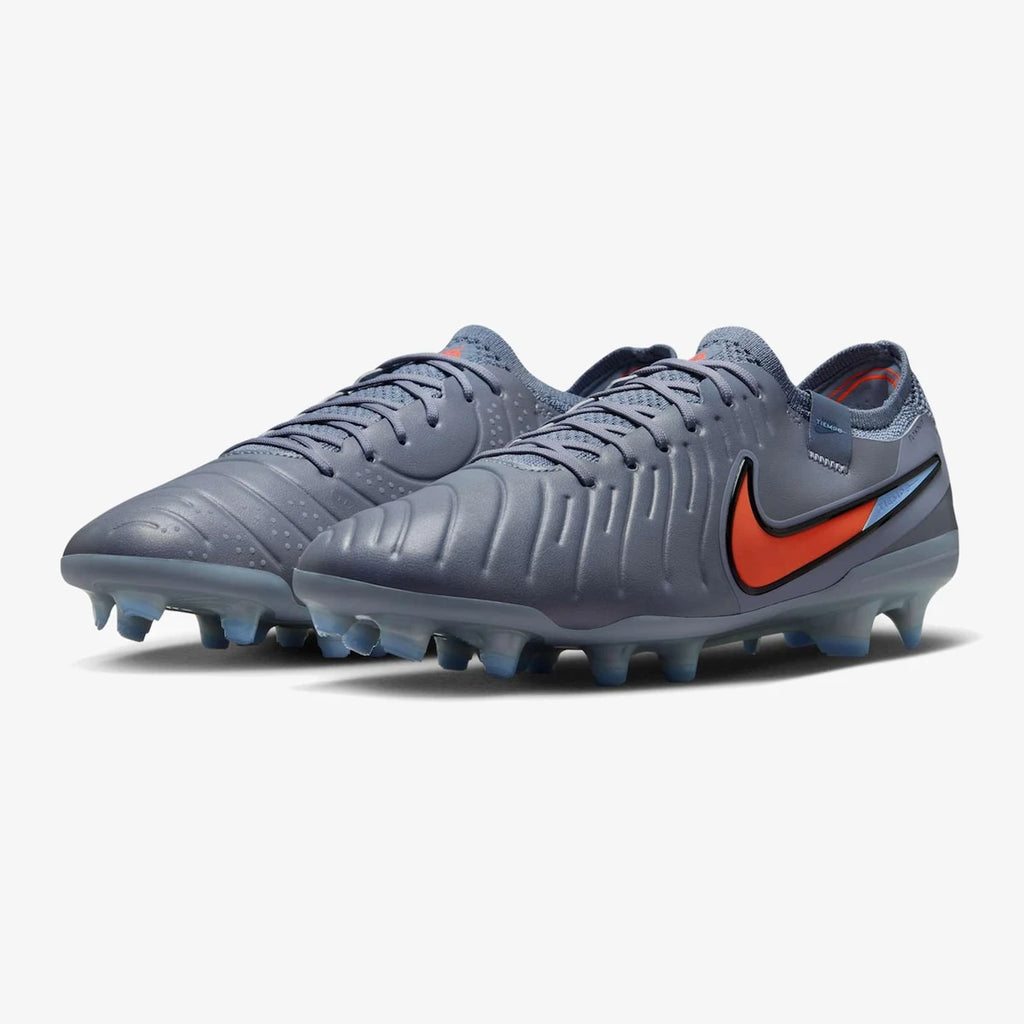 Nike Chuteira Tiempo 10 Elite Campo Cinza