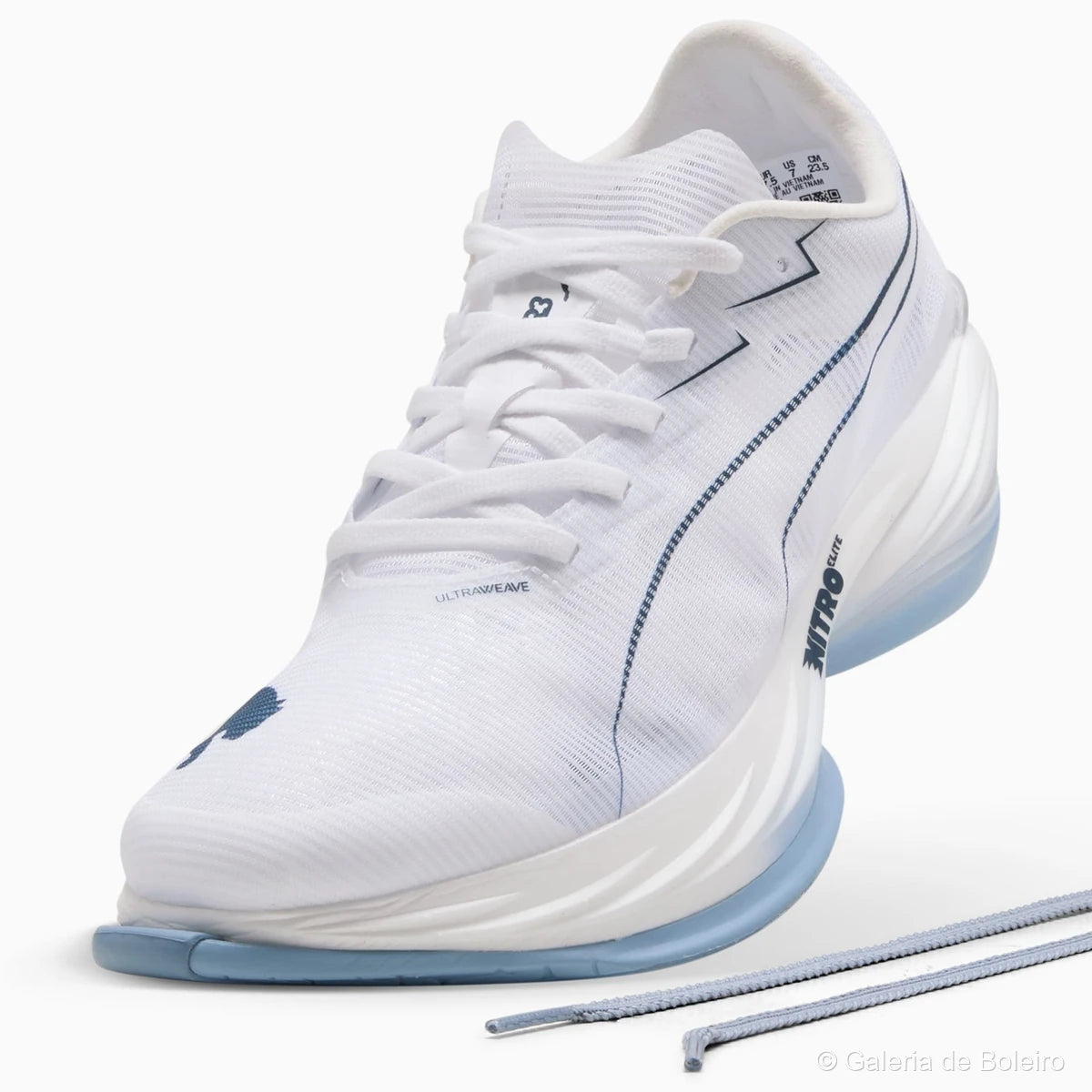 Puma Tênis DE Corrida Fast-r Nitro™ Elite 3 White-chambray Blue