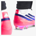 adidas chuteira de campo sem cadarco f50 hyperfast elite cloud white kj6074