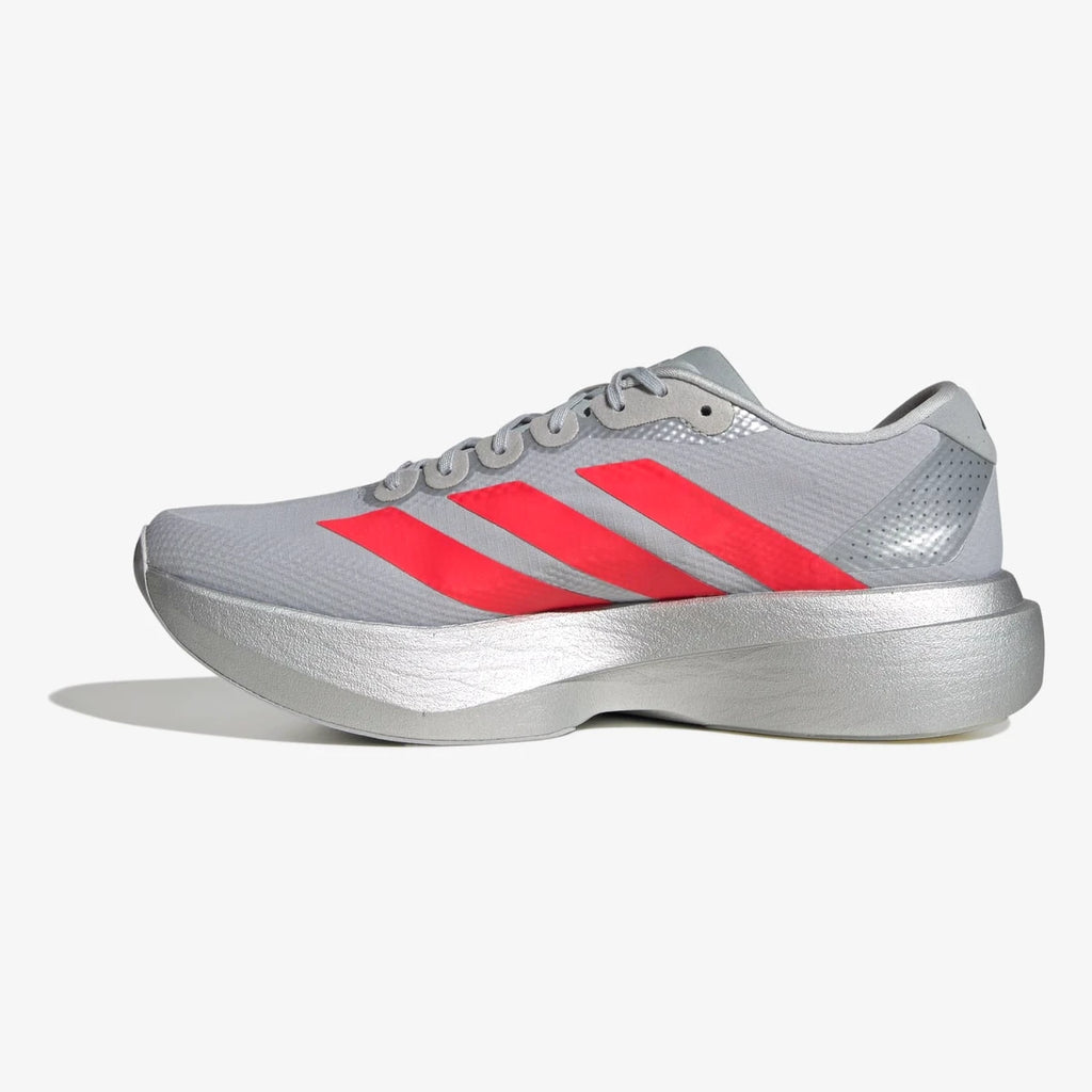 adidas tenis de corrida adizero evo sl prata metallic kh9494