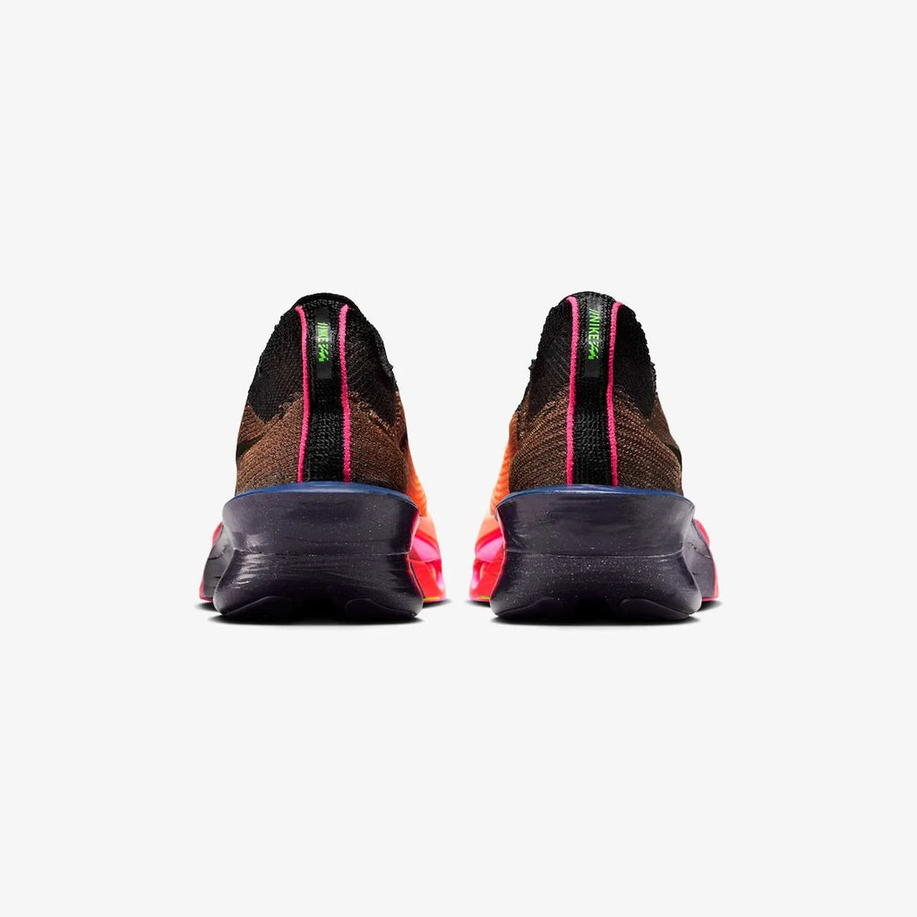 Nike Tênis Alphafly 3 Laranja Brilhante Roxo Dynasty