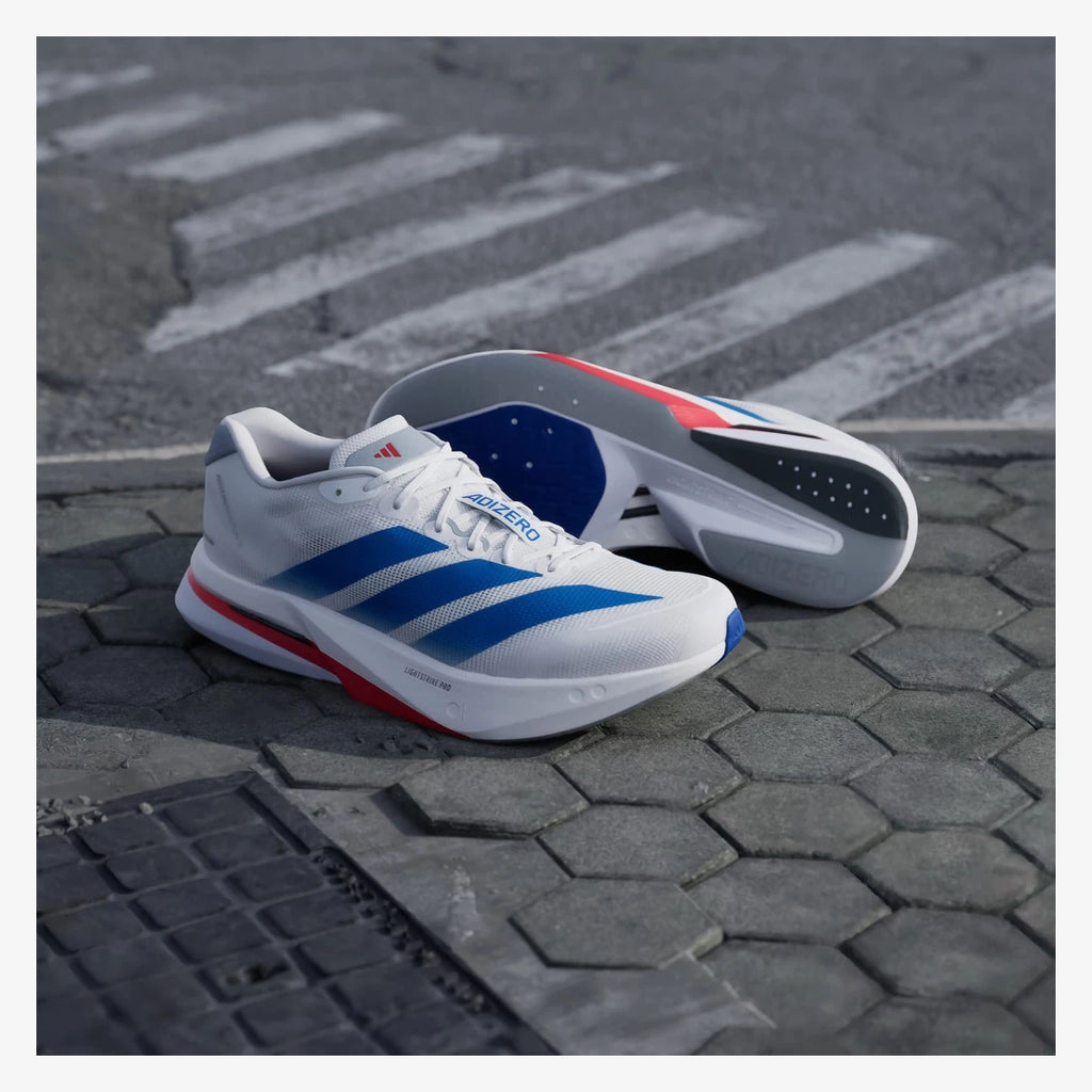 adidas tenis adizero boston 13 cloud white jq1668