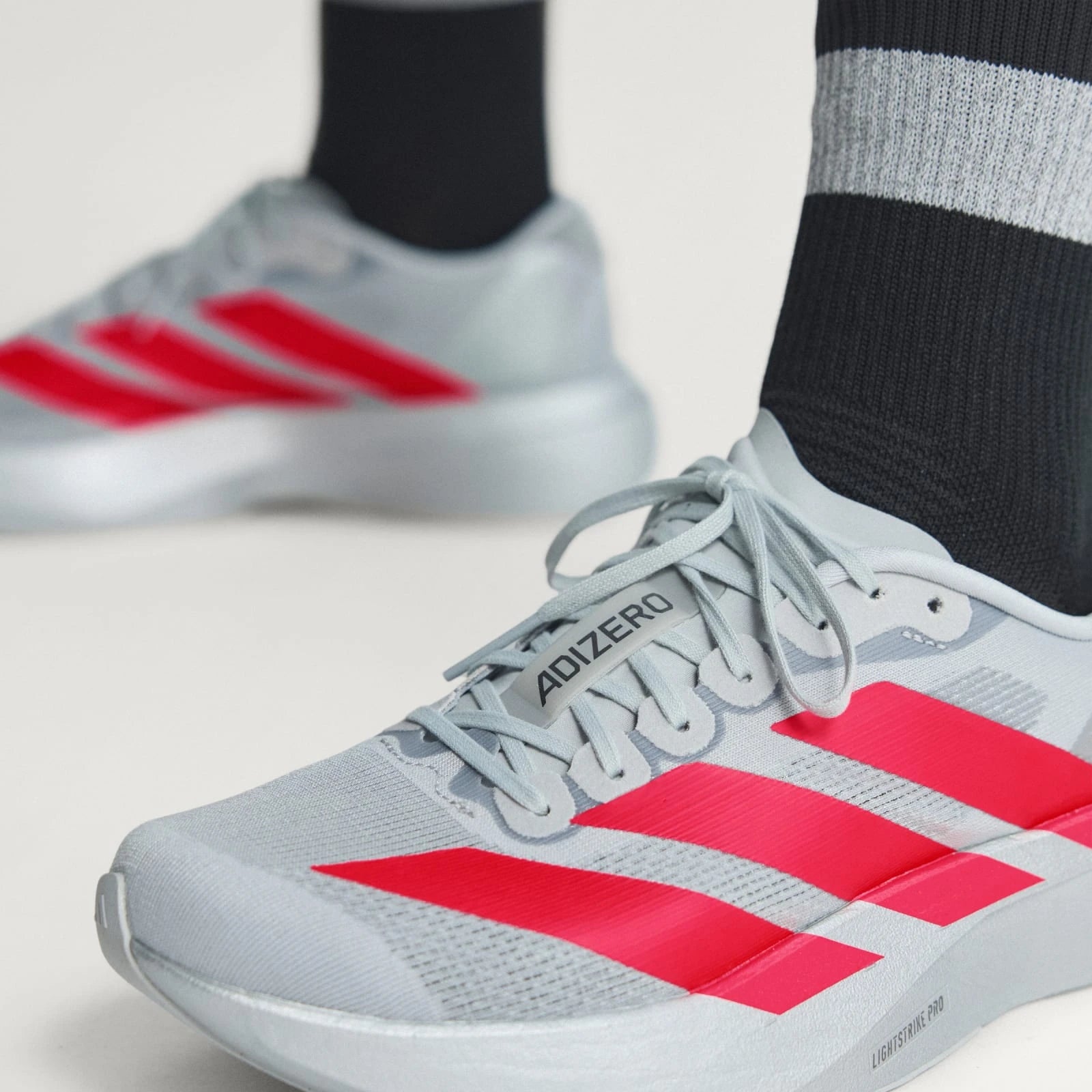 Adidas Tênis Adizero EVO SL Prata Metallic