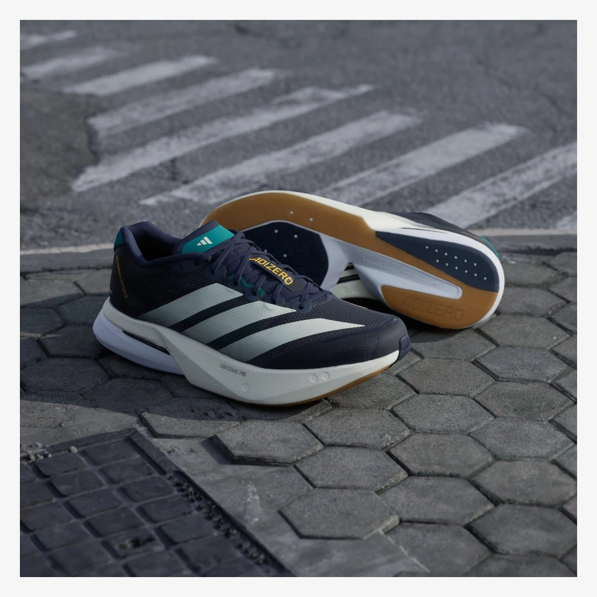 adidas tenis adizero boston 13 night indigo kh8859