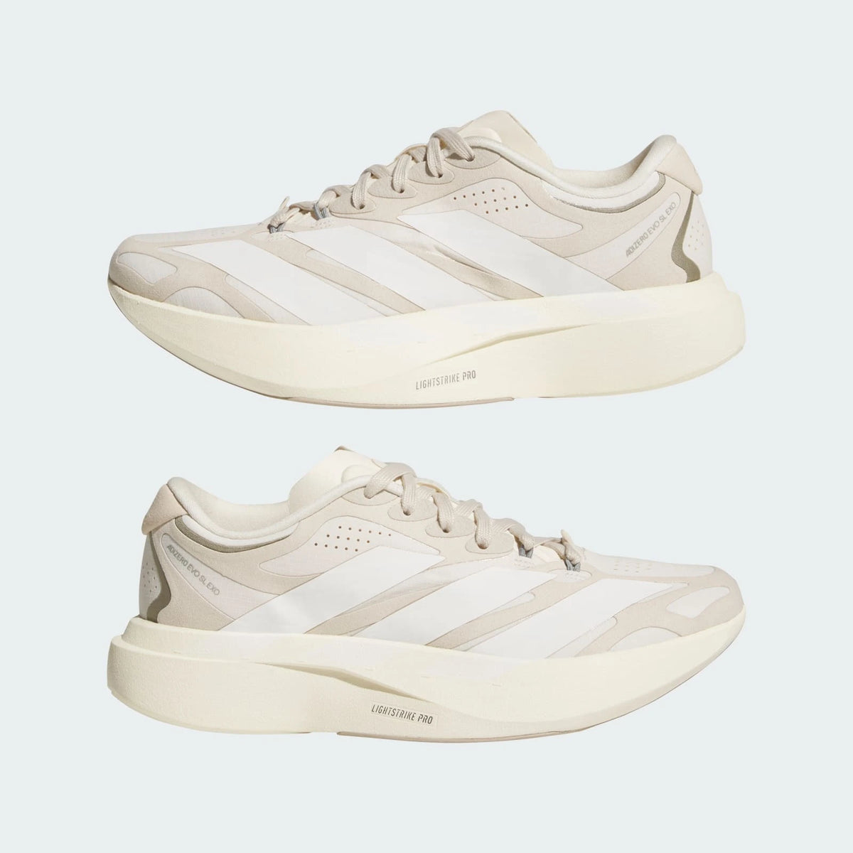 Adidas Tênis de Corrida Adizero EVO SL Exo Suede LIGHTSTRIKE PRO Wonder Branco