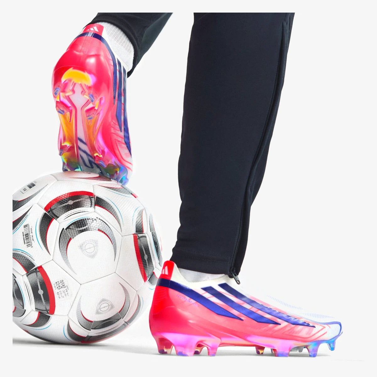 adidas chuteira de campo sem cadarco f50 hyperfast elite cloud white kj6074