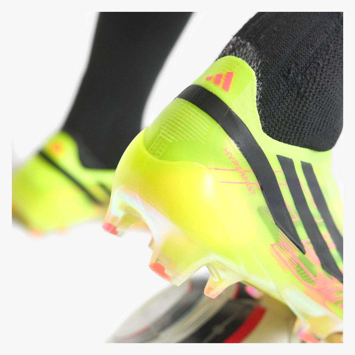 adidas chuteira f50 hyperfast elite laceless para campo de grama natural team amarelo 2 kk1031