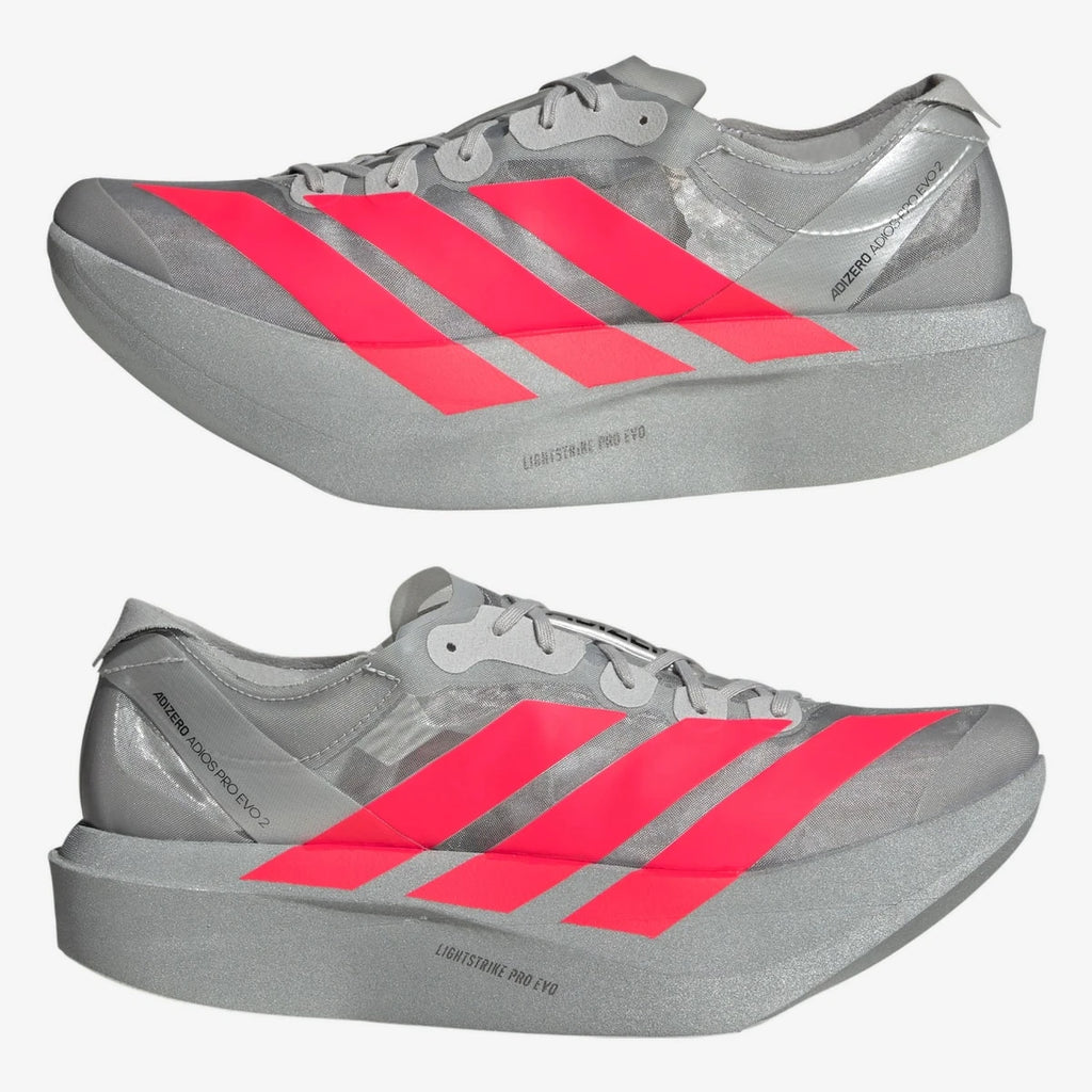 Adidas Tênis Adizero Adios Pro Evo 2 Prata Metallic