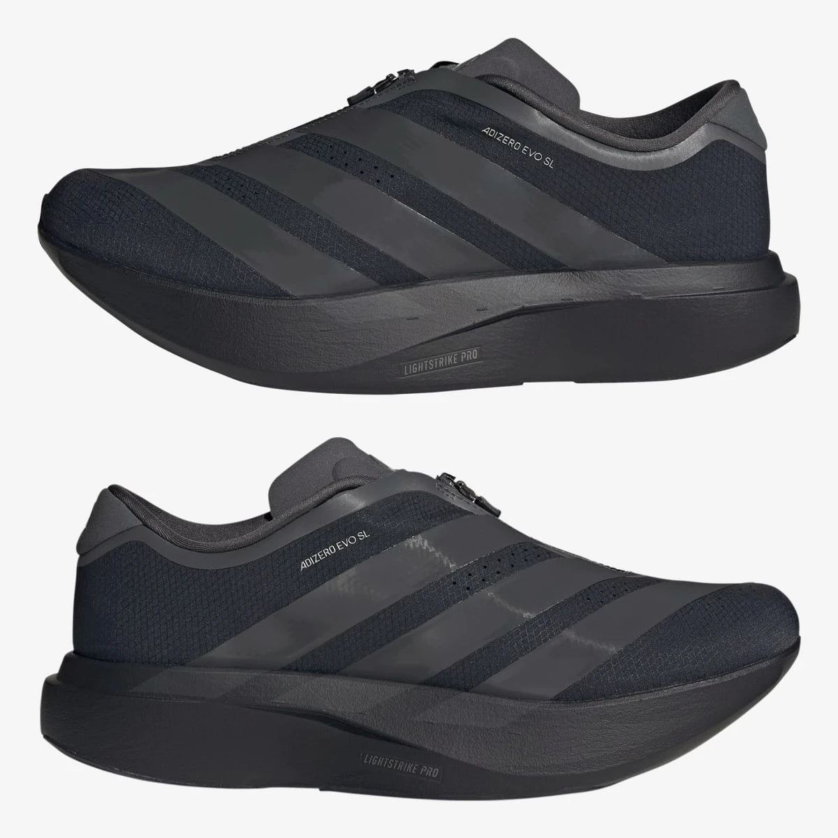 adidas tenis de corrida adizero evo sl ziper lightstrike pro core black kh9620