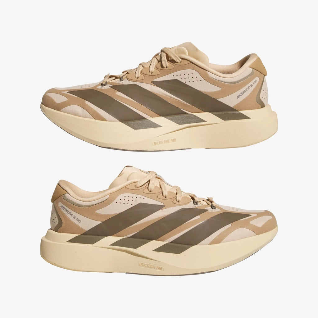 Adidas Tênis Suede Adizero Evo SL Exo Magic Bege